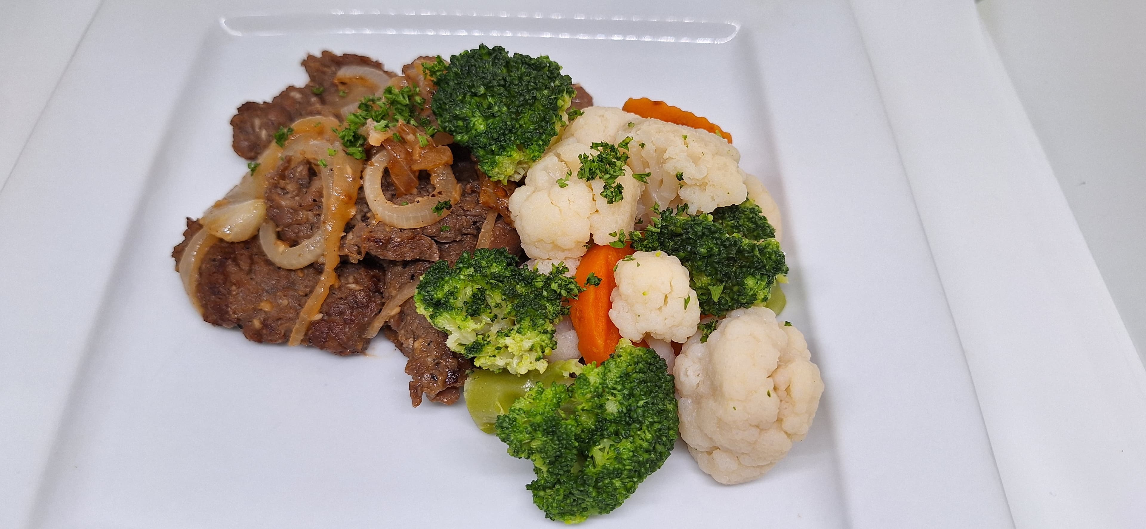 Mesa de buffet elegante